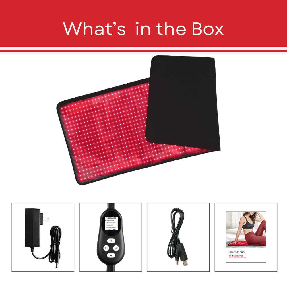 Valenluma Yoga Mat Full Body Red Light Therapy 1280pcs 3 IN 1 LED Triple Chip 660:850nm 5050 smd led Infrared Light for Pain Relief