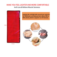 Red Light Mat Full Body LED 660nm Red Light Therapy Mat 850nm Near Infrared Light Therapy Devices Large Pads for Whole Full Body Pain Relief With 1280pcs red light therapy mat full body